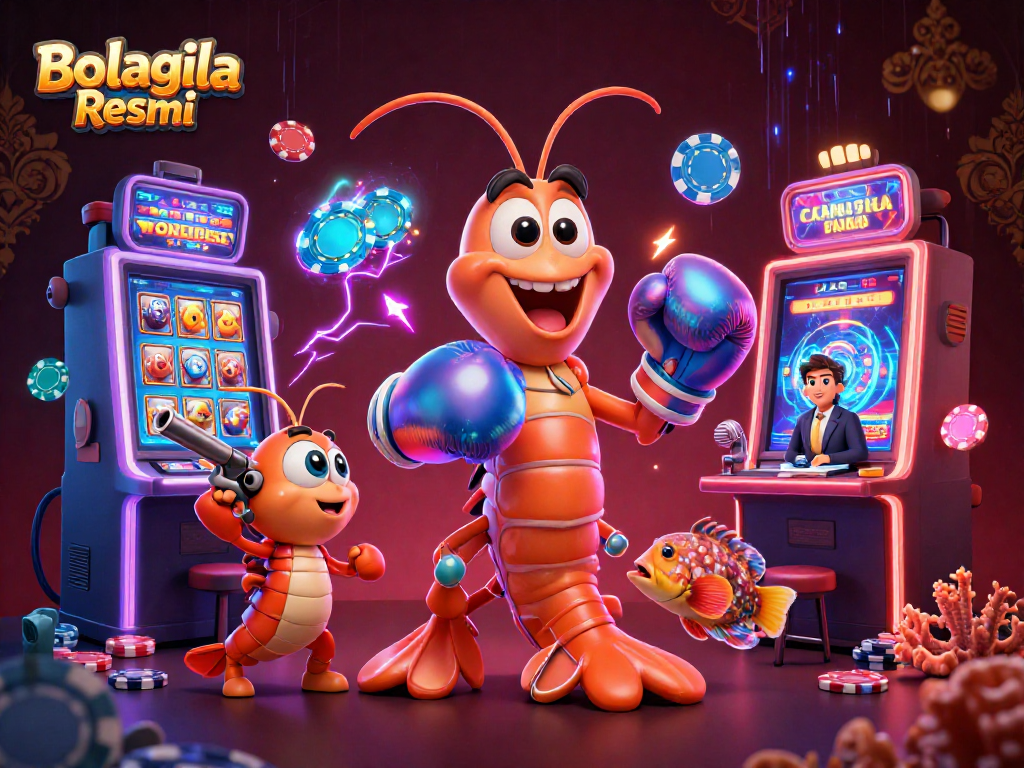 Experience thrilling gameplay with Bolagila Resmi featuring vibrant casino elements.