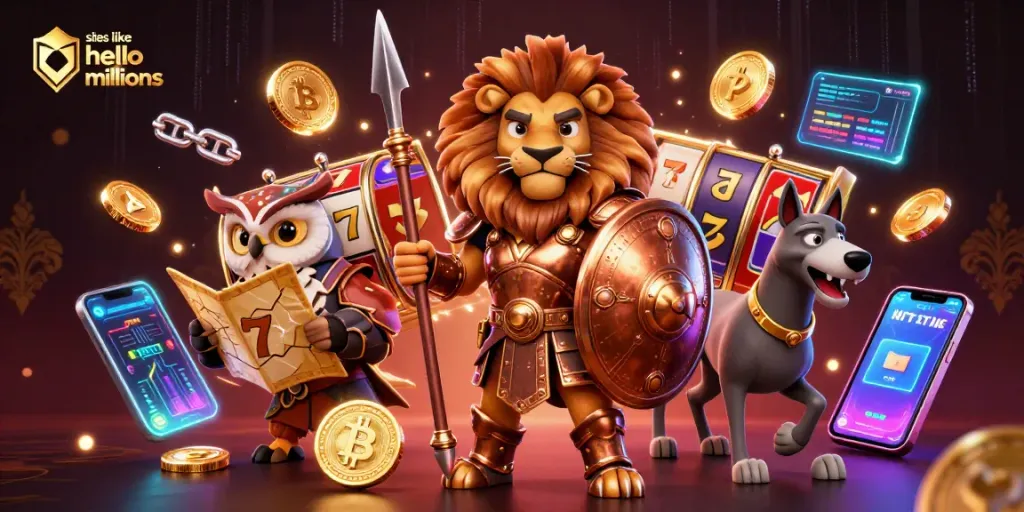 Play engaging games at sites like hello millions, featuring epic characters and vibrant 3D elements.