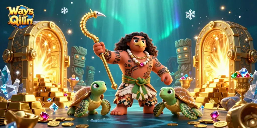 Join the adventure in Ways of the Qilin with thrilling slots and treasures below the sea!