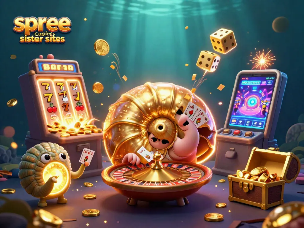 Spin to win big at spree casino sister sites with vibrant slot machines and jackpot energy.