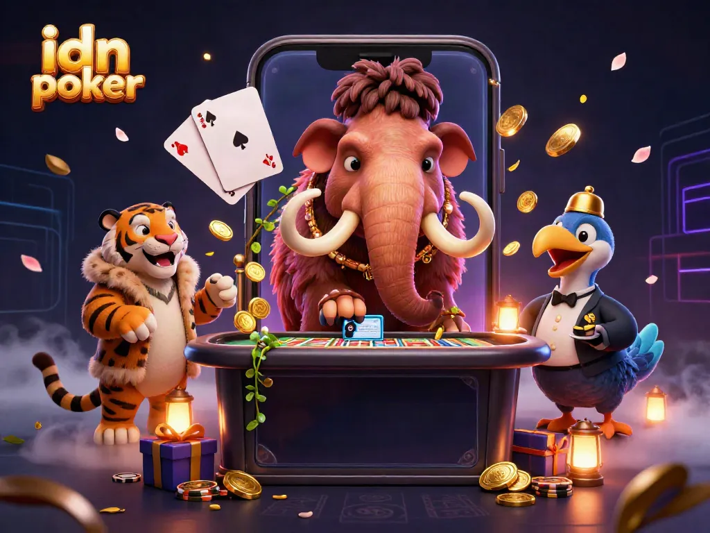 Gambarkan pengalaman bermain idn poker dengan bouncer mamut, tamu VIP, dan penjaga pintu burung dodo.