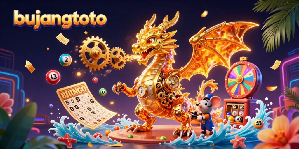 Experience thrilling wins at BUJANGTOTO with vibrant lottery visuals and engaging gameplay elements.